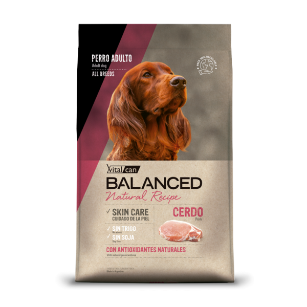 Imagen de Balanced Natural Recipe Cerdo 15 kg