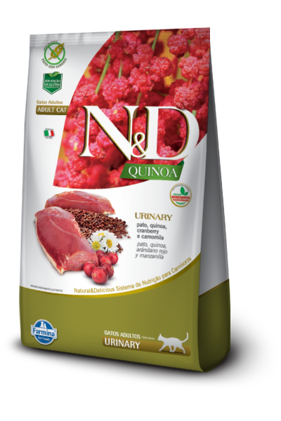 Imagen de  N&D Quinoa Feline Urinary Pato 7,5 kg