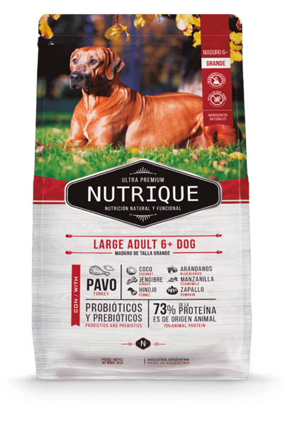 Imagen de  Nutrique Large Adult 6 + Dog 15kg