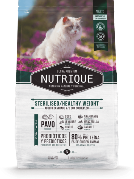 Imagen de  Nutrique Young Adult catsteril/H. Weigth 7,5kg