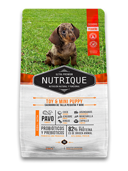 Imagen de  Nutrique Toy & Mini Puppy 3kg