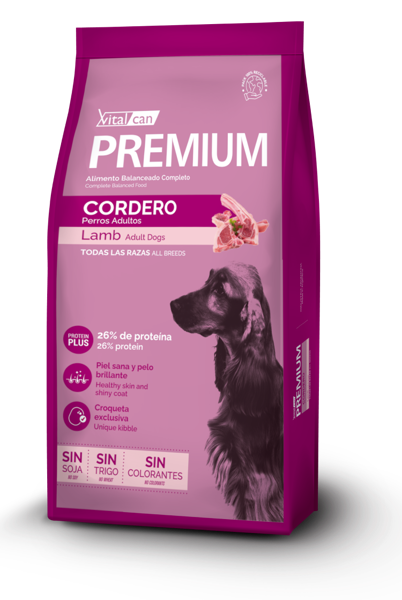 Imagen de Vital Can Premium Cordero 20 kg
