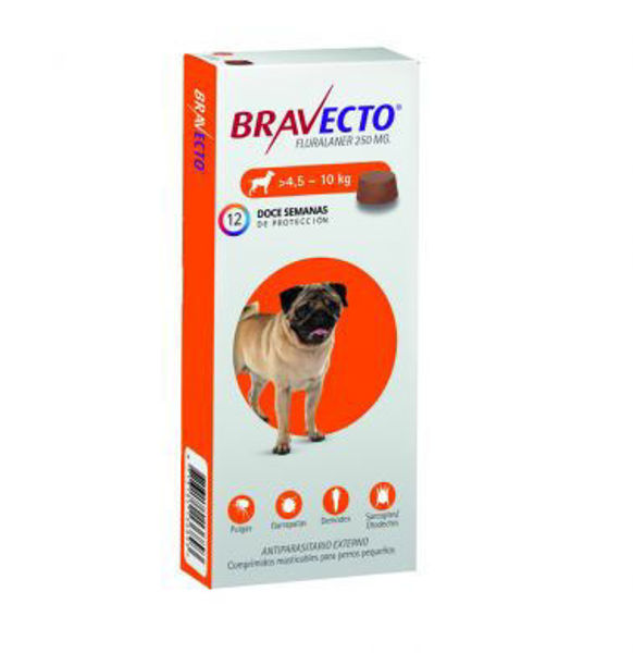 Imagen de Bravecto 4,5-10 kg 37 días