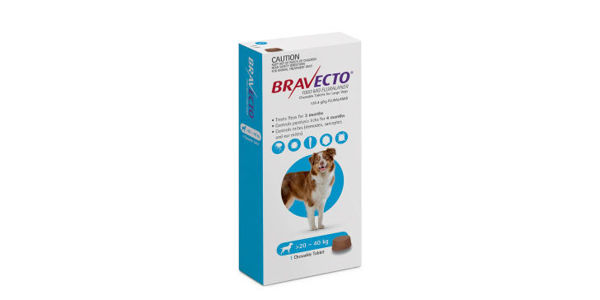 Imagen de Bravecto 20 - 40 kg 37 días
