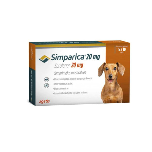Imagen de simparica  5 - 10 kg