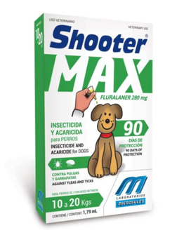 Imagen de Shooter max perros 10 - 20 kg pipeta