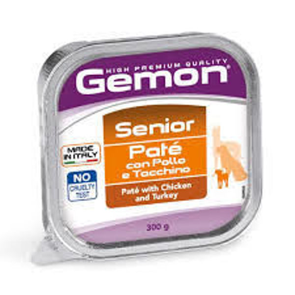 Imagen de  Gemon pate perro senior 150 gr