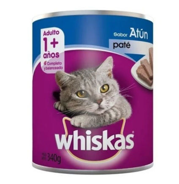 Imagen de  Whiskas Lata Sabor Atún 340g
