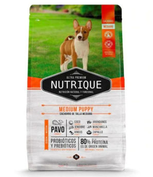 Imagen de Nutrique Medium puppy 12 Kg