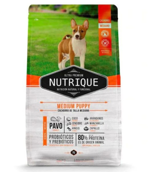 Imagen de  Nutrique Medium puppy 12 Kg