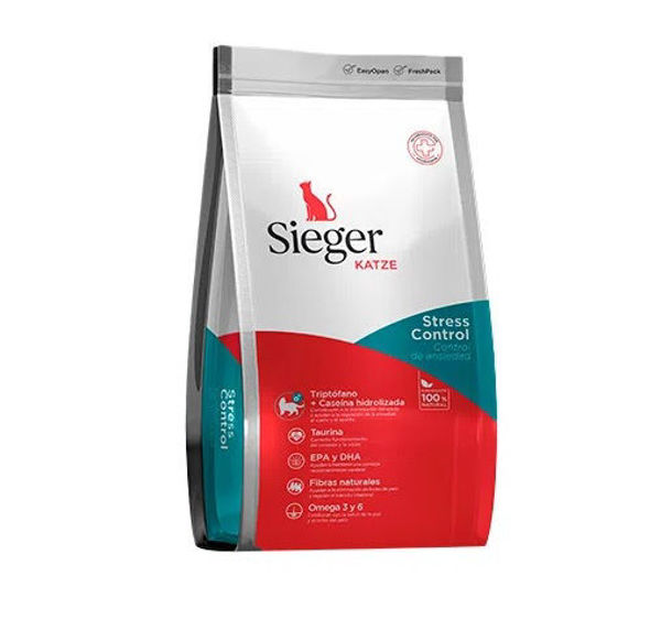 Imagen de  Sieger Gatos Katze Stress Control 7,5 kg